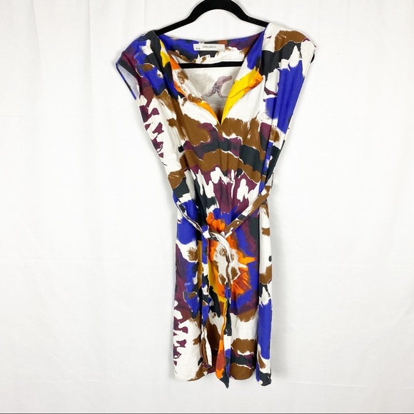 ZARA Tie Die Shift Dress - Picture 1 of 4